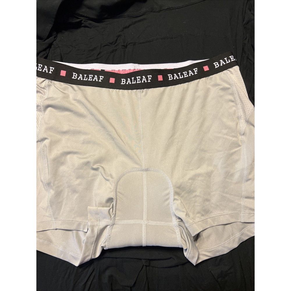 BALEAF Cycling Padded Shorts Mesh Road  Peleton High Waist Stretch‎ Large